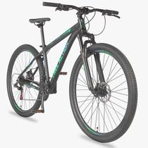 Bicicleta free action 21v aro 29 flexus 3.0 grafite/verde