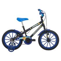 Bicicleta free action aro 16 mtb soft 45,0 1v masc capivara riders v-brake 2025 preto brilho