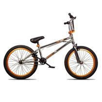 Bicicleta Freedom P03 BMX Aro 20 Aço com Marchas K7 Cog 9 D'Rossi Bicicleta Freedom P03 BMX Aro 20 Aço com Marchas K7 Cog 9 D'Rossi