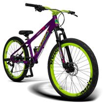 Bicicleta Freeride GTS Aro 26 Freio Hidráulico 9 Marchas Gtsm1 Freeride