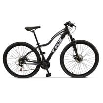 Bicicleta Fuji 21 Marchas Quadro Alumínio 15" Freio a Disco Aro 29 Suspensão Mecânica TKZ