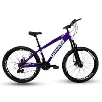 Bicicleta Gios 26 Frx Evo 4trix Freio Disco 21v Roxo Violeta