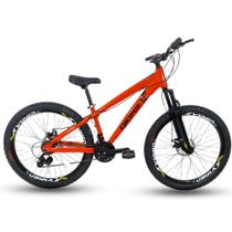 Bicicleta Gios 26 Frx Evo 4trix Freio Disco Marcha Laranja