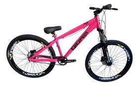 Bicicleta Gios 4 Trix FRX Evo Single do grau Freios Hidráulico Aros Vmaxx Susp com trava