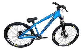 Bicicleta Gios 4 Trix FRX Evo Single do grau Freios Hidráulico Aros Vmaxx Susp com trava