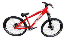 Bicicleta Gios 4 Trix FRX Evo Single do grau Freios Hidráulico Aros Vmaxx Susp com Trava