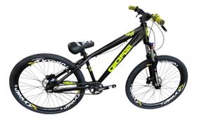 Bicicleta Gios 4 Trix FRX Evo Single do grau Freios Hidráulico Aros Vmaxx Susp com trava