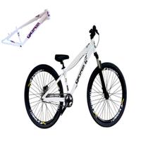Bicicleta Gios 4Trix Branco single freios hidráulicos Vmaxx