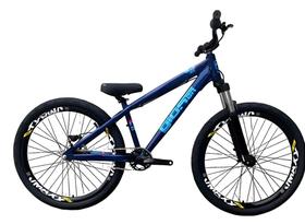 Bicicleta Gios Aro 26 Freeride Freio Disco Hidráulico Wheeling Azul Ads azul claro