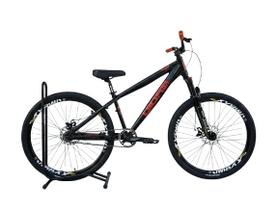 Bicicleta Gios Aro 26 Freeride Freio Disco Hidráulico Wheeling Preto com Vermelho Bicicleta Gios Aro 26 Freeride Freio Disco Hidráulico Wheeling Preto com Vermelho
