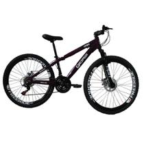 Bicicleta Gios FRX Freeride Aro 26 Freio a Disco 21 Velocidades Cambios Shimano Roxo perolizado Bicicleta Gios FRX Freeride Aro 26 Freio a Disco 21 Velocidades Cambios Shimano Roxo perolizado