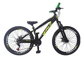 Bicicleta Gios preto amarelo neon 4 Trix/frx Evo Do Grau Aro Vmaxx 21v
