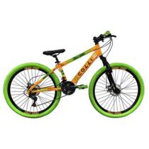 Bicicleta Grau Aro 26 Freios A Disco 21 Velocidades Colli Cor Laranja/Neón Tamanho do quadro 13.5