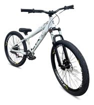 Bicicleta Gta 26 Camaleão Grau Hidraulico Tipo Gios Vikingx Cor:Branco/PretoTamanho do quadro:13 "