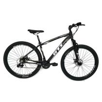 Bicicleta GTI Roma Aro 29 Quadro 19 Alumínio preto/cinza 24V .