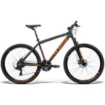 Bicicleta Gts aro 29 freio a disco Kit Shimano 21 marchas Catraca Mega Range e Amortecedor GTSM1 Advanced Pro