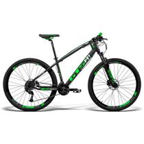 Bicicleta Gts aro 29 Freio Hidráulico 27 Marchas Shimano Alivio Suspensão com Trava GTS M1 I-VTEC ALIVIO