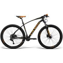 Bicicleta gts aro 29 freio hidráulico câmbio inviktus 20 marchas e amortecedor com trava gtsm1 i-vtec new sx 2x10