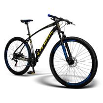 Bicicleta GTS M1 Freio Disco 21V Shimano Tourney Suspensão I-Vtec SX Lite