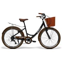 Bicicleta GTS M1 KS Retrô Aro 26 - Freio V-Brake - Câmbio TSI - 7 Marchas - Unissex