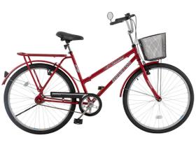Bicicleta Houston Aro 26 Onix com Cesta