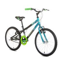 Bicicleta Houston Zum ZM203S Aro 20 V-Brake Verde Metálico/Preto Bicicleta Houston Zum ZM203S Aro 20 V-Brake Verde Metálico/Preto