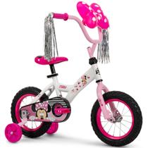 Bicicleta Huffy Minnie 12" para Niñas con Rueditas de Entrenamiento
