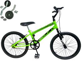 Bicicleta Infantil 5 a 8 anos Aro 20 + Rodinha Lateral - WOLF BIKE