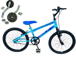 Bicicleta Infantil 5 a 8 anos Aro 20 + Rodinha Lateral - WOLF BIKE