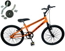 Bicicleta Infantil 5 a 8 anos Aro 20 + Rodinha Lateral - WOLF BIKE