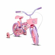 Bicicleta Infantil Amy Aro 12 Lilás E Rosa - Verden