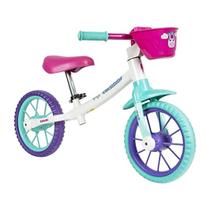 Bicicleta Infantil Aro 12 Balance Sem Pedal Cecizinha Caloi