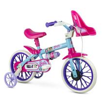 Bicicleta Infantil Aro 12 Barbie Nathor