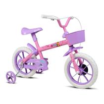 Bicicleta Infantil Aro 12 Bike Feminina Paty Rosa - Verden