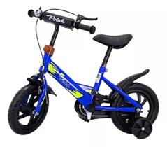 Bicicleta infantil Aro 12 com pedal e Rodinhas