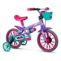 Bicicleta Infantil Aro 12 com Rodinhas Cecizinha - Caloi