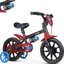 Bicicleta Infantil Aro 12 com Rodinhas Masculina Menino Mechanic Nathor Bicicleta Infantil Aro 12 com Rodinhas Masculina Menino Mechanic Nathor