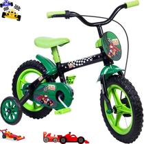 Bicicleta Infantil Aro 12 com Rodinhas Masculina Radical Kid Styll Kids