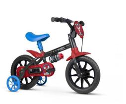 Bicicleta Infantil Aro 12 com Rodinhas Menino Mechanic - Nathor