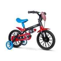 Bicicleta Infantil Aro 12 Com Rodinhas Menino - Mechanic - Nathor