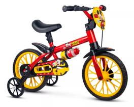 Bicicleta infantil aro 12 do mickey disney nathor