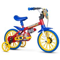 Bicicleta Infantil Aro 12 Fireman Vermelho Nathor