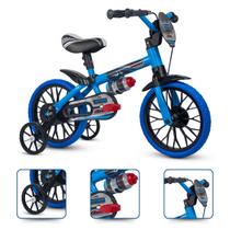 Bicicleta Infantil aro 12 Flower Veloz Black Mechanic