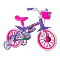 Bicicleta Infantil Aro 12 Freio Tambor 1 Marcha Cestinha Nathor