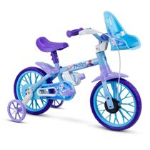 Bicicleta Infantil Aro 12 Frozen Nathor - 108001040003 Bicicleta Infantil Aro 12 Frozen Nathor - 108001040003