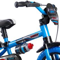 Bicicleta Infantil Aro 12 Menino Veloz Azul/preta - Nathor