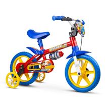 Bicicleta infantil aro 12 nathor c/ rodinhas