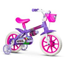 Bicicleta infantil aro 12 nathor com rodinhas Bicicleta infantil aro 12 nathor com rodinhas