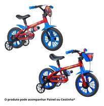 Bicicleta Infantil Aro 12 Nathor Homem Aranha Menino 1 a 4 Anos Bicicleta Infantil Aro 12 Nathor Homem Aranha Menino 1 a 4 Anos