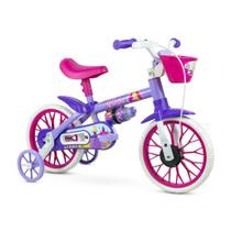 Bicicleta Infantil Aro 12 Nathor Modelos Feminino e Masculino c/ Rodinhas Laterais